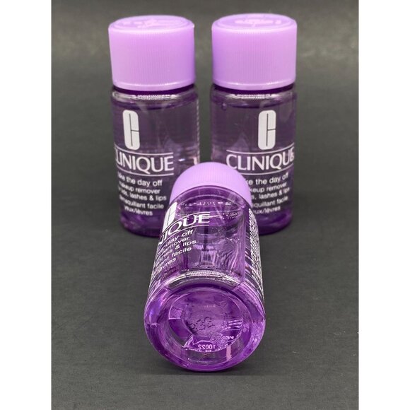 3 Clinique Take The Day Off Makeup Remover Lids, Lashes & Lips 1 oz - Picture 3 of 3